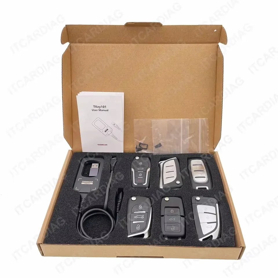 THINKCAR TKEY101 TKEY 101 con Chip Super-Modulo, Programmatore Chiavi Auto, Strumento di Abbinamento Immobilizer, Nessun Canone Annuale, Aggiornamenti Gratuiti a Vita - Image 2