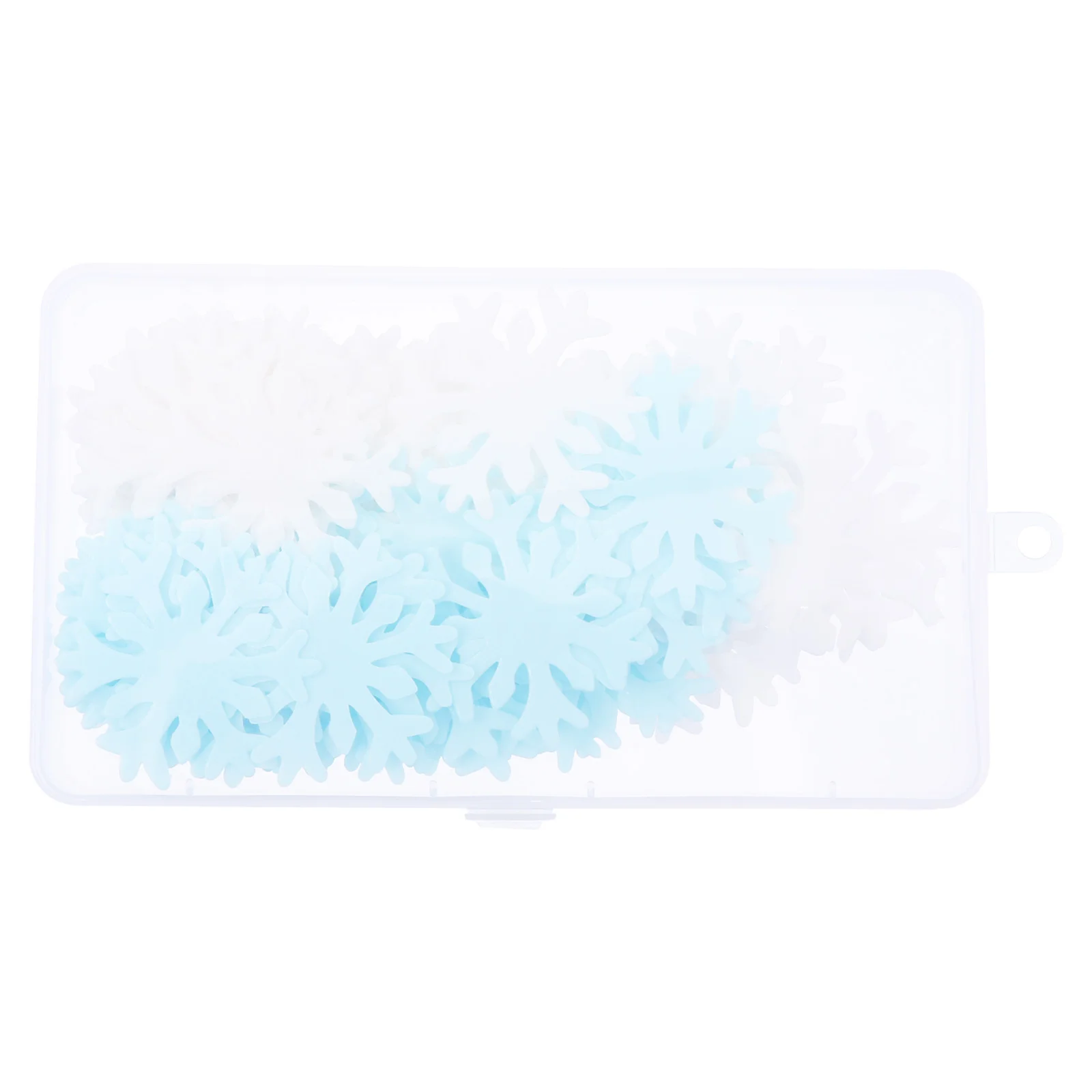 

Glutinous Rice Paper Snowflakes Beautiful Wafer Edible Cake Decors Decorations Sticky Christmas Supplies