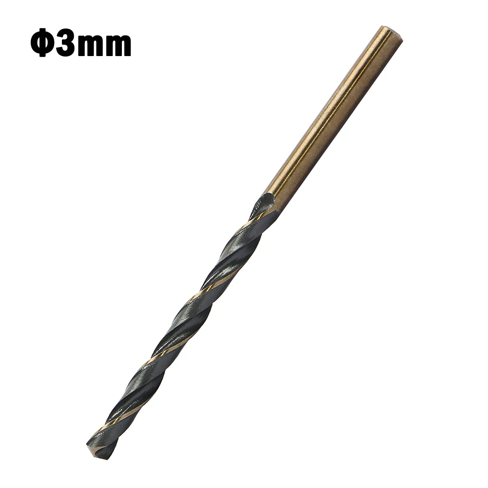 

1Pc Drill Bit Straight Shank 3-10mm HSS For Holing Cutting Wood Soft Metal Aluminum Platel Drilling Woodworking Power Tool Parts