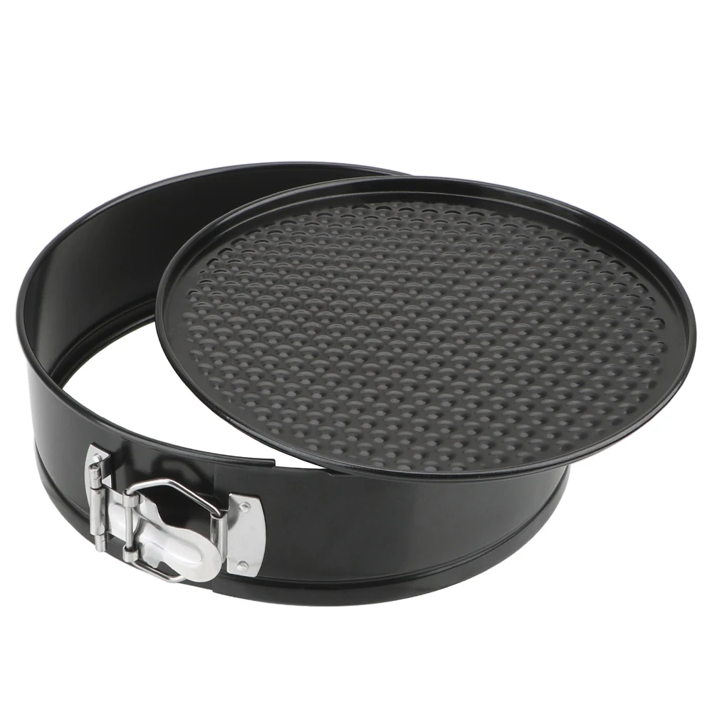 Round Cake Pan Bakeware Carbon Steel Cakes Molds Removable Bottom Kitchen Accessories Non-Stick Metal Bake Mould - 4