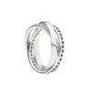 High-Quality Original 100% 925 Sterling Silver pretty Classic Sparkling Ring Personality Jewelry DIY Party Gift Women 5