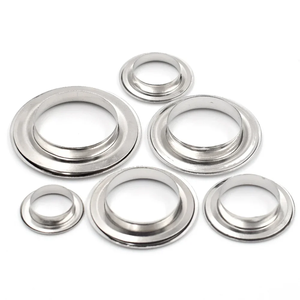 Eyelets Inner Diameter 10mm-20mm Metal Eyelets with Washer DIY Handmade Craft Sewing Clothing Belt Bulk Accessories 500sets eyelet grommet ring eyelet grommet ring kit screw back eyelets metal eyelet buttons