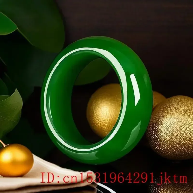 Jade Stone Ring Chinese Hand-Carved Charm Jewelry Accessories Amulet for Men Women Lucky Gifts jade ring