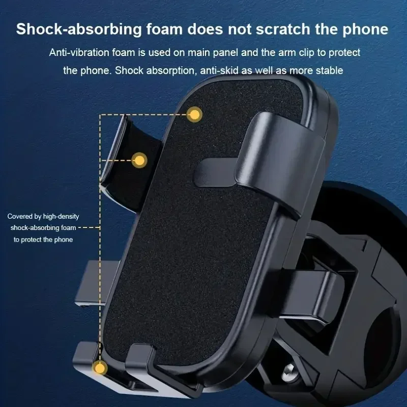 Universal 360° Rotating Adjustable Phone Holder for Bikes and Motorcycles