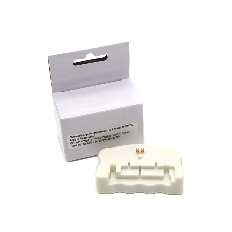 T6711 Maintenance Tank Chip Resetter For Epson WF-7210 WF-7710 WF-7720 WF-7110 WF-7510 WF-7610 WF-7620 WF-7715 ET-16500