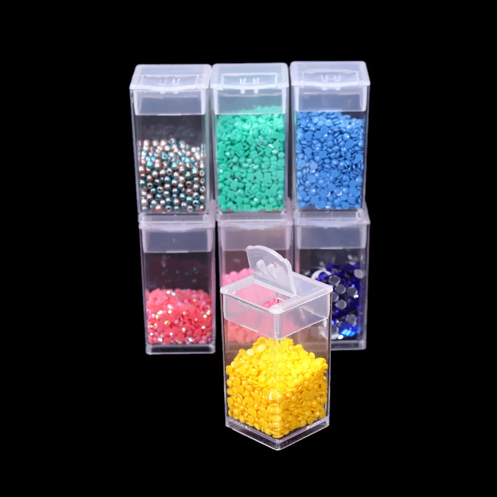 60 box mix and match Of Diamond Painting Accessories Tools Plastic Storage  Box Separate Bottles In Bulk Or Set 60 Bottle - AliExpress