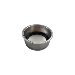 Premium Stainless Steel 51mm Coffee Filter with Easy - Clean Mesh and Powder Cup (Double Cup)
