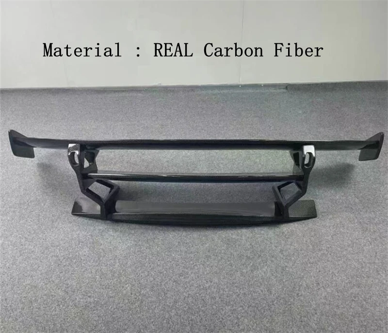 For Mercedes Benz AMG GT GTS GTC GTR 2015-2023 Real Carbon Fiber Spoiler REAR WING TRUNK LIP SPOILERS High Quality BS Splitters - - Racext 17