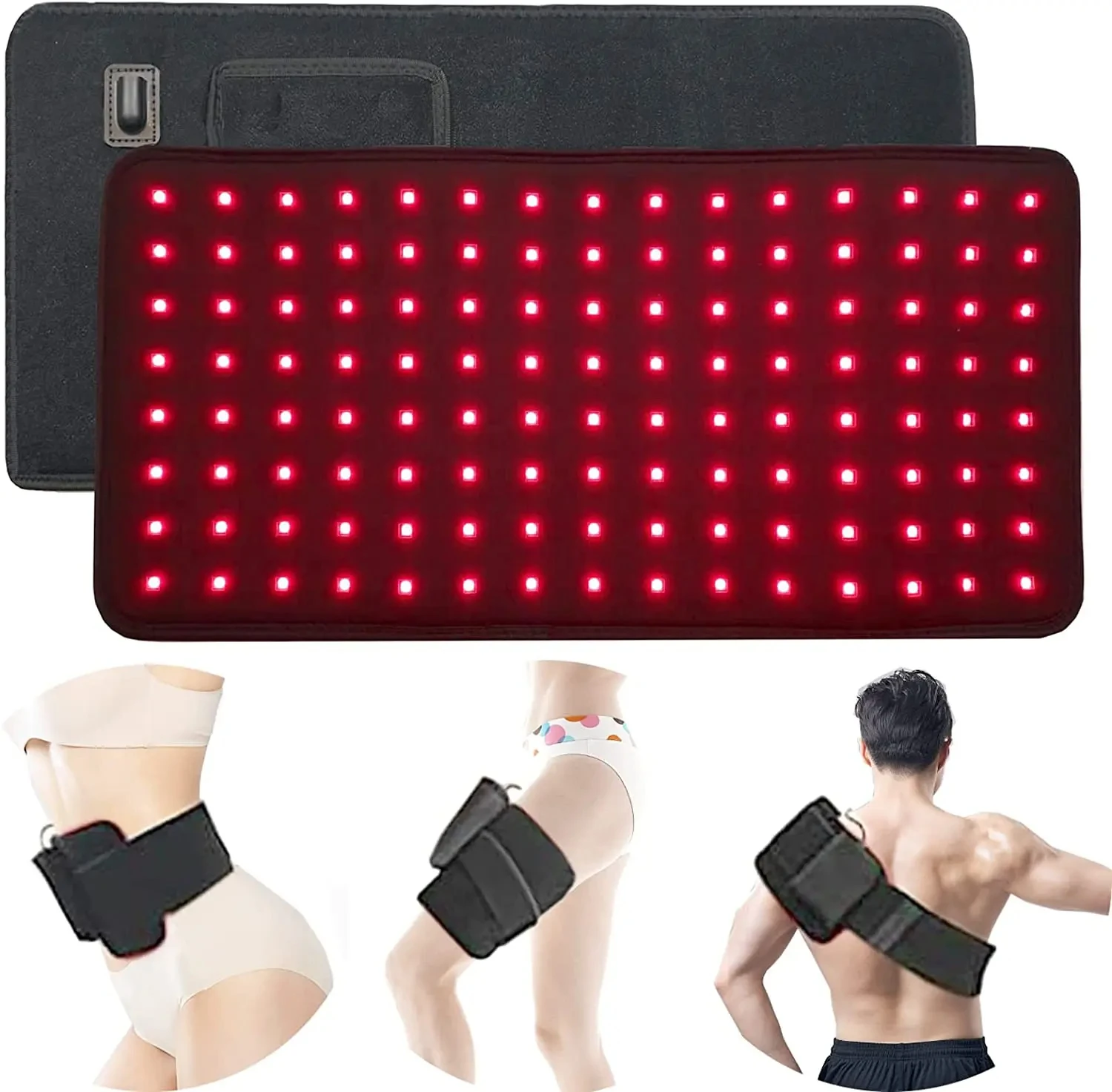 

Red Light Therapy Belt LED Infrared Therapy Pad 660nm / 850nm For Weight Loss Reduce Joint Pain Treat Inflammation