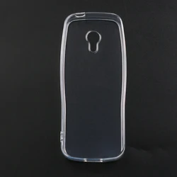 Transparent Shockproof Soft Clear Silicone Case - Protective Back Cover - Nokia 3210 (Clear)