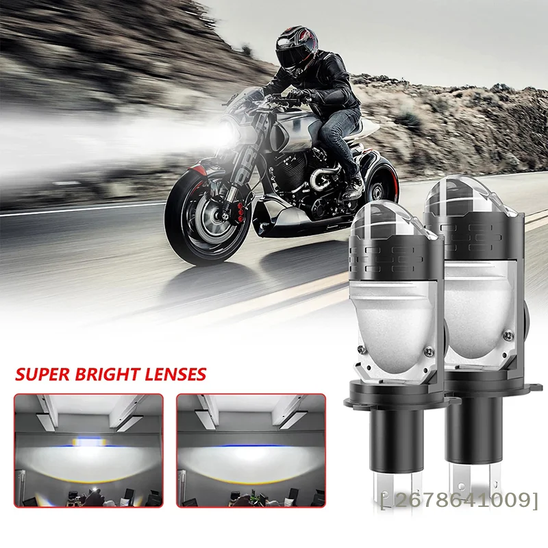 ♥Super Bright H1 LED Headlight Bulbs with Projector Lens – High Low Beam Conversion Kit for Cars & Trucks|〔YY33〕 2