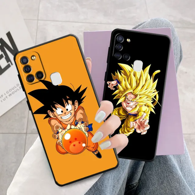 Dragon Ball Z Anime Phone Cases Samsung A20 Goku Orange Gi Vibrant