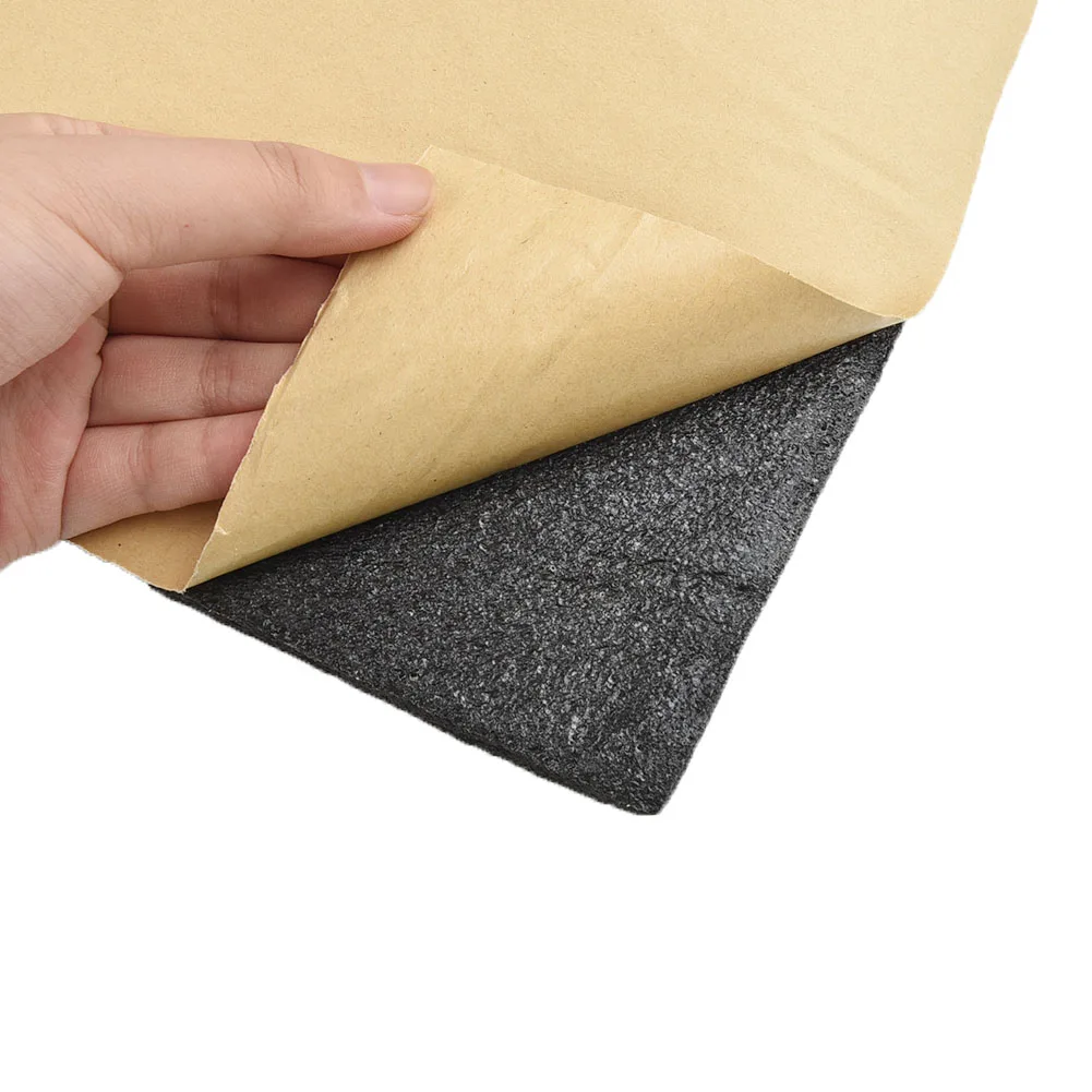 Cell Foam Rubber 30*50cm For Car Auto Sound Proofing Soundproof Cotton Deadening Insulation