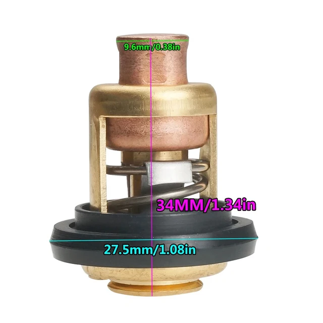 あ 6H3 12411 10 6H3 12411 00 50℃122°Fサーモスタット交換2