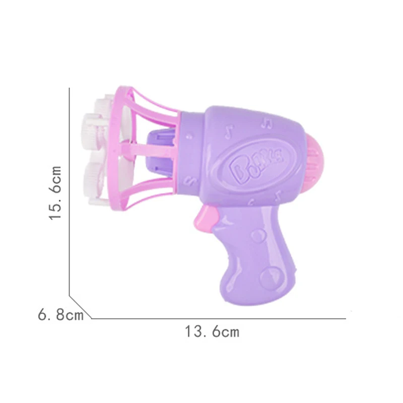 Kids Toys Bubble Gun Soap Bubbles Machine Gun Shape Automatic Bubble Gun Toys For Children Gift images - 6