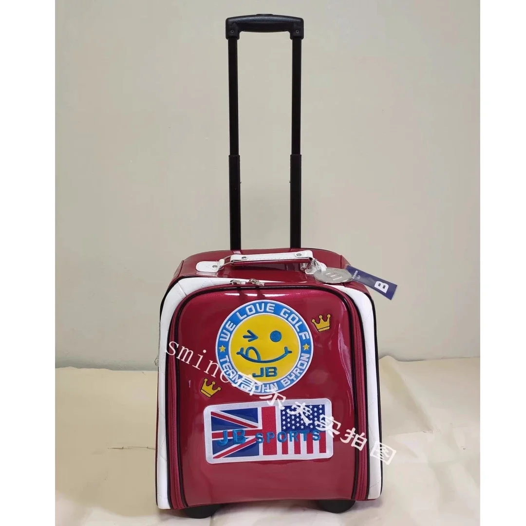 

New Golf Clothing Bag, Travel Case, Air Case with Wheels, Pull Rod Bag, Large Capacity, Multifunctional Tugbox for Men and Women
