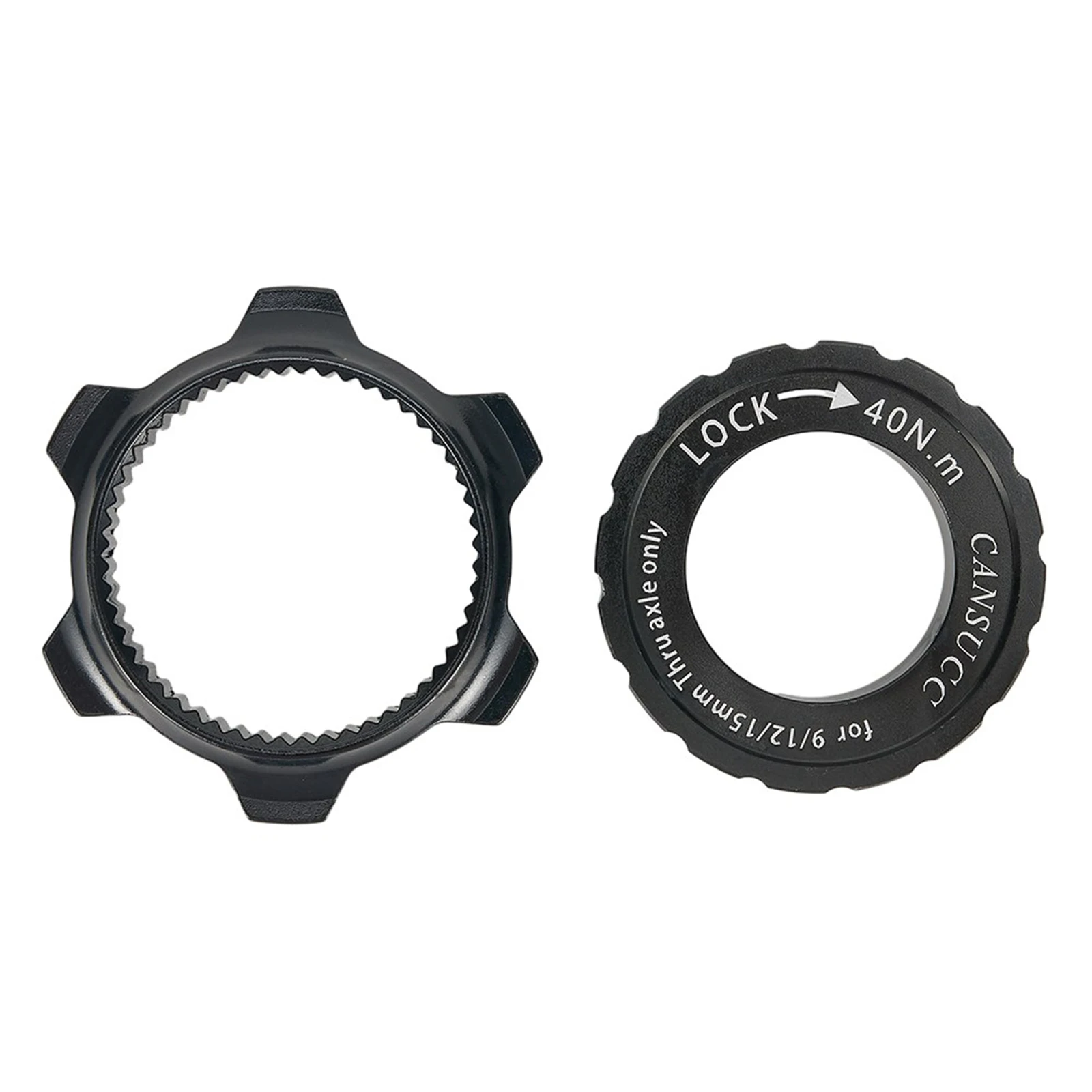 Centre Lock Disc Adapter To Six pin Bicycles Center Lock Middle To 6 Bolt Aluminum Alloy Bike Hub Cycling Accessories