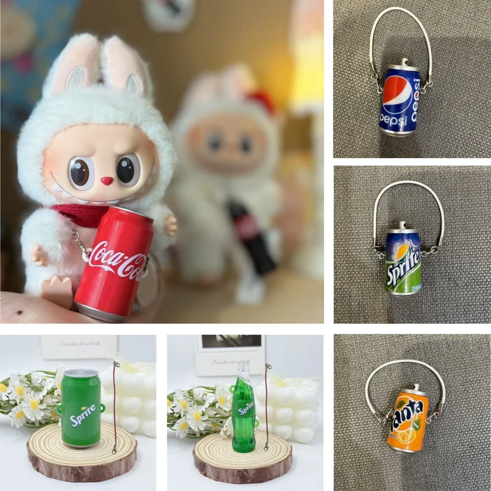 for 15-17cm Labubu 1/2/3Generation Coca Cola/Pepsi Cola/Sprite