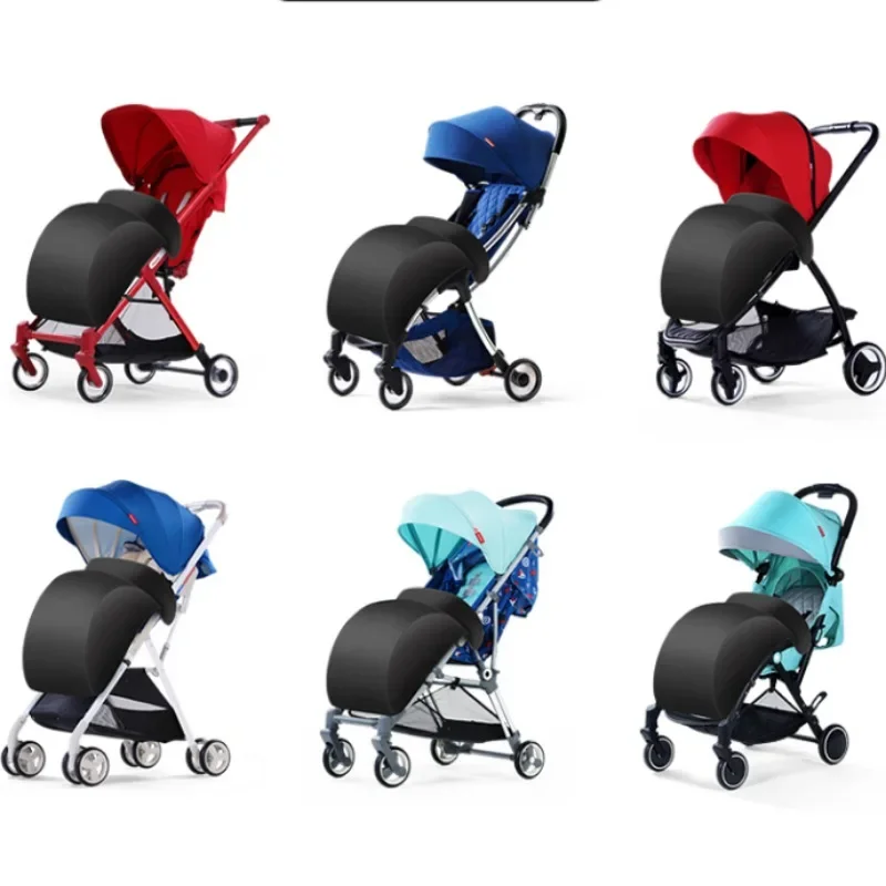 Description Picture 2 of itemThickened Baby Trolley Foot Cover Cotton Jacket Rain Proof Windproof Cover Baby Universal Warm Foot Cover Stroller Accessories