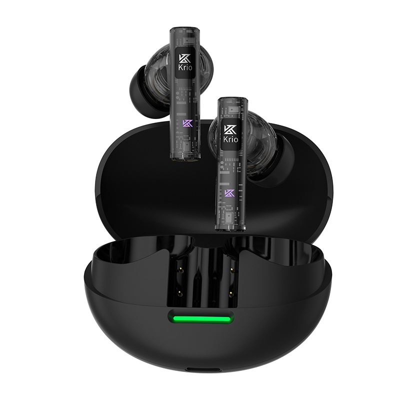 KZ Krio Noise Cancellation Earphones Bluetooth 5.3 Wireless Earbuds LDAC Game Sport Headphones with Charging Case