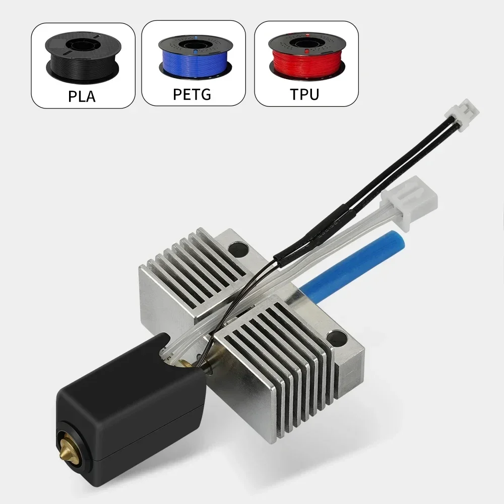 Neptune 4 MAX Hotend Printhead 24V 80W Kit Fully Assembled All Metal for 3D Printer Accessory Compatible with Neptune 4 plus