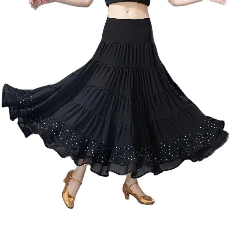 

women flamenco Dance costumes Modern Dance ballroom latin salsa dancing dress skirt dancewear