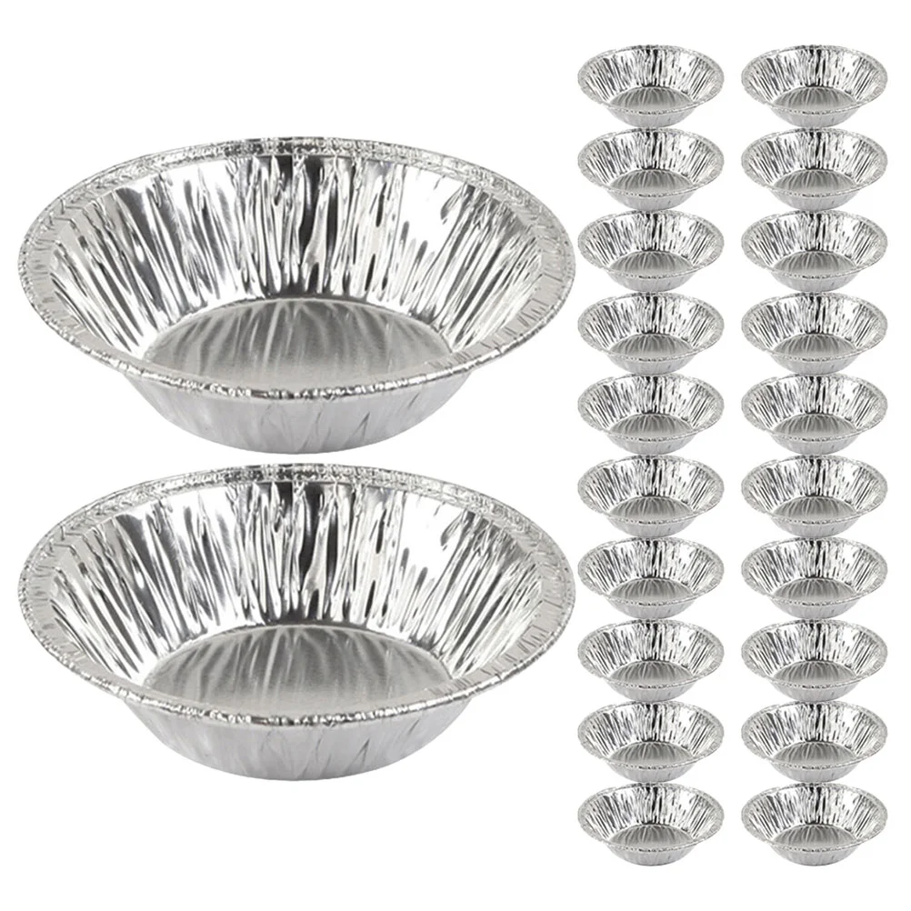 

Egg Tart Mold Foil Cupcake Holder Tinfoil Cups Disposable Baking Disposal Tools