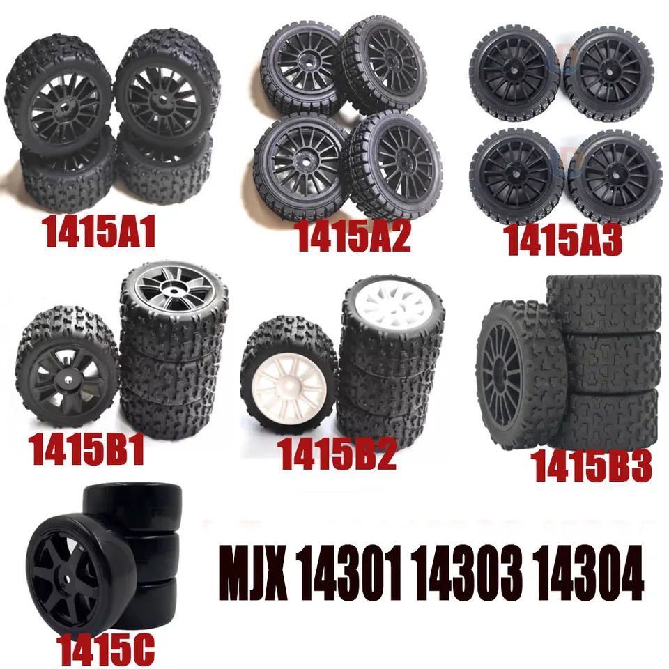 MJX 14301 14303 14304 RC Car Accessories Upgrade Tire Drift Flat