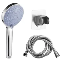 Bathroom Pressurized Hand Shower Package Accessories Shower Nozzle Large Water Output 5 Models Universal Adaptation Save Water 1