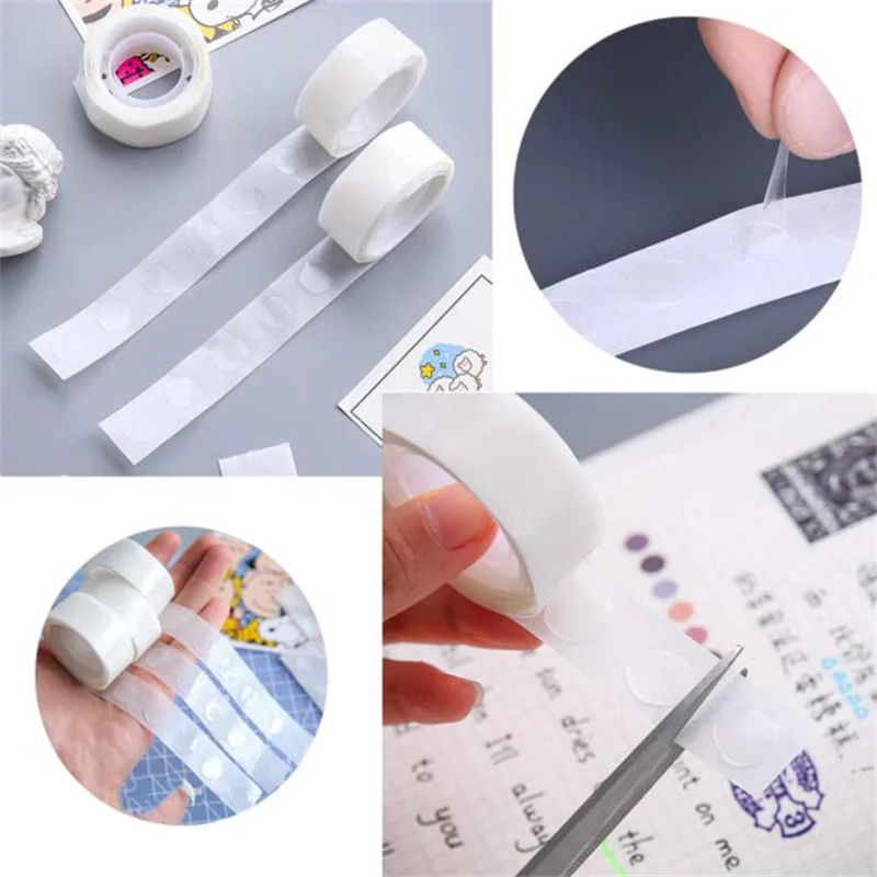 100Points Roll Double-sided Adhesive Dots Removable Balloon Adhesive Tape  Glue For DIY Craft Wedding Birthday Party Decoration - AliExpress