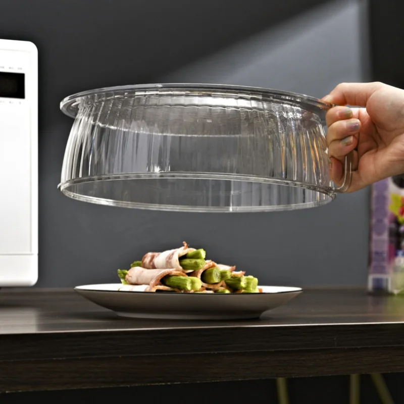Food Covers Microwave-Safe Plastic Food Cover House Dish Cover Splash & Oil Proof Heat-Resistant Kitchen Tools