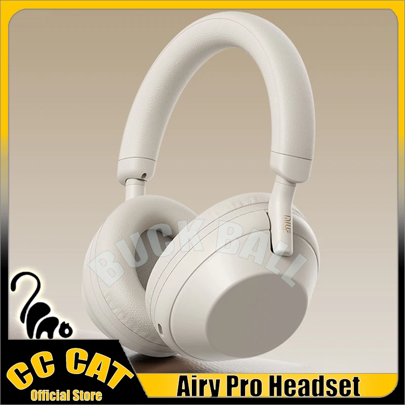 

Airy Pro Headset Wireless Bluetooth Headphones Gaming Earphone Double-Link LightWeight Portable Noise Reduction Sports Headphone