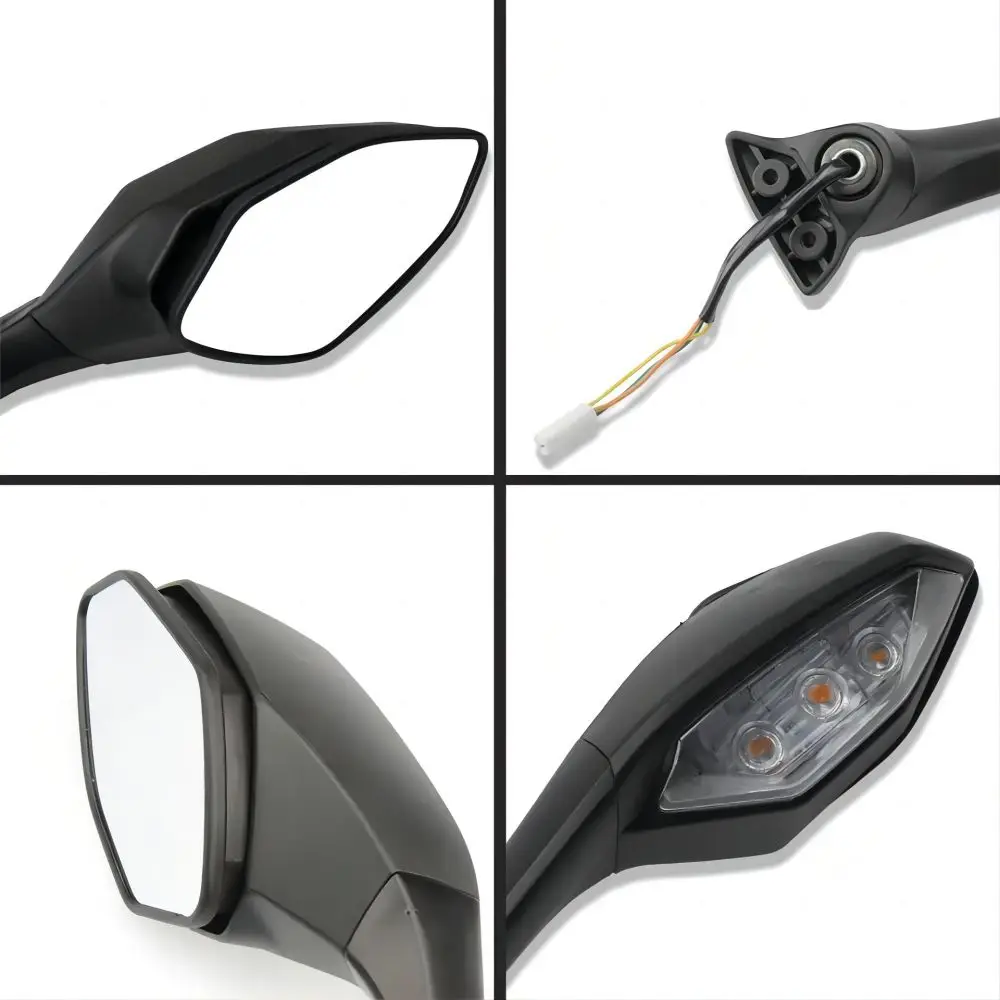 YZF R1 R6 2023 Motorbike Rear View Mirror LED Turn Signal