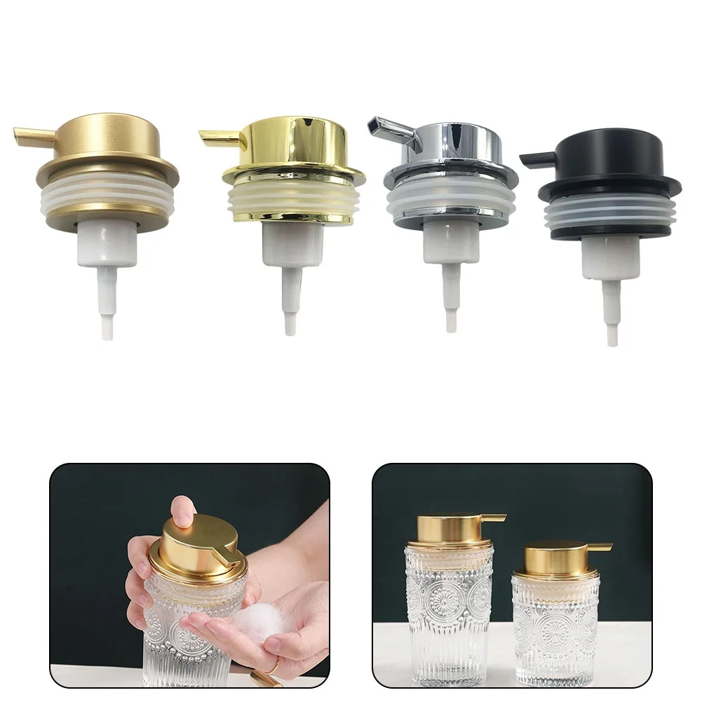 1pcs ABS Foam Pump Head Hotel Hand Body Wash Bottle Press Pump Head Soap Dispenser For Cosmetics Skin Ointments Dispenser soap dispenser,soap pump,soap dispenser head