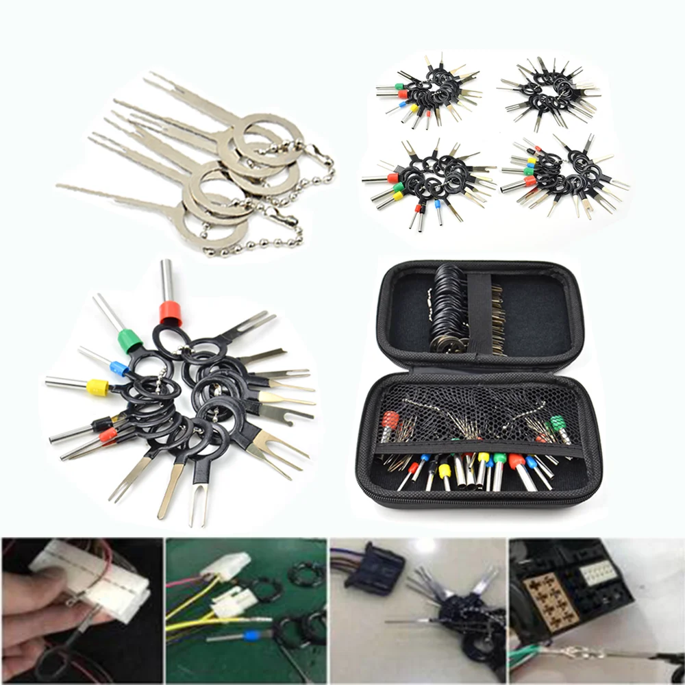 Car Terminal Removal Tool Puller Auto Set Motorist Kit Automotive Repair Tool Pin Extractor 100/109/119pcs