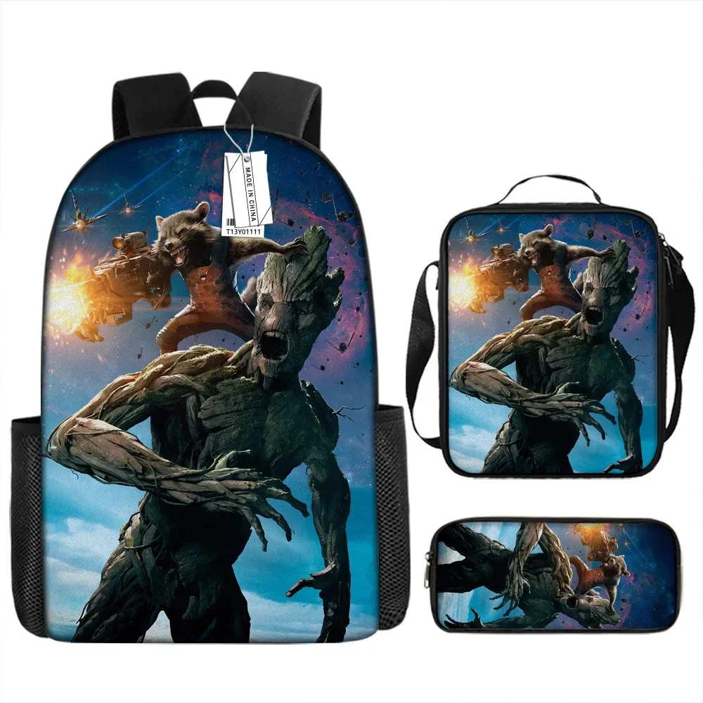 Style 18 + three-piece set (17-inch backpack + shoulder bag + pencil case)