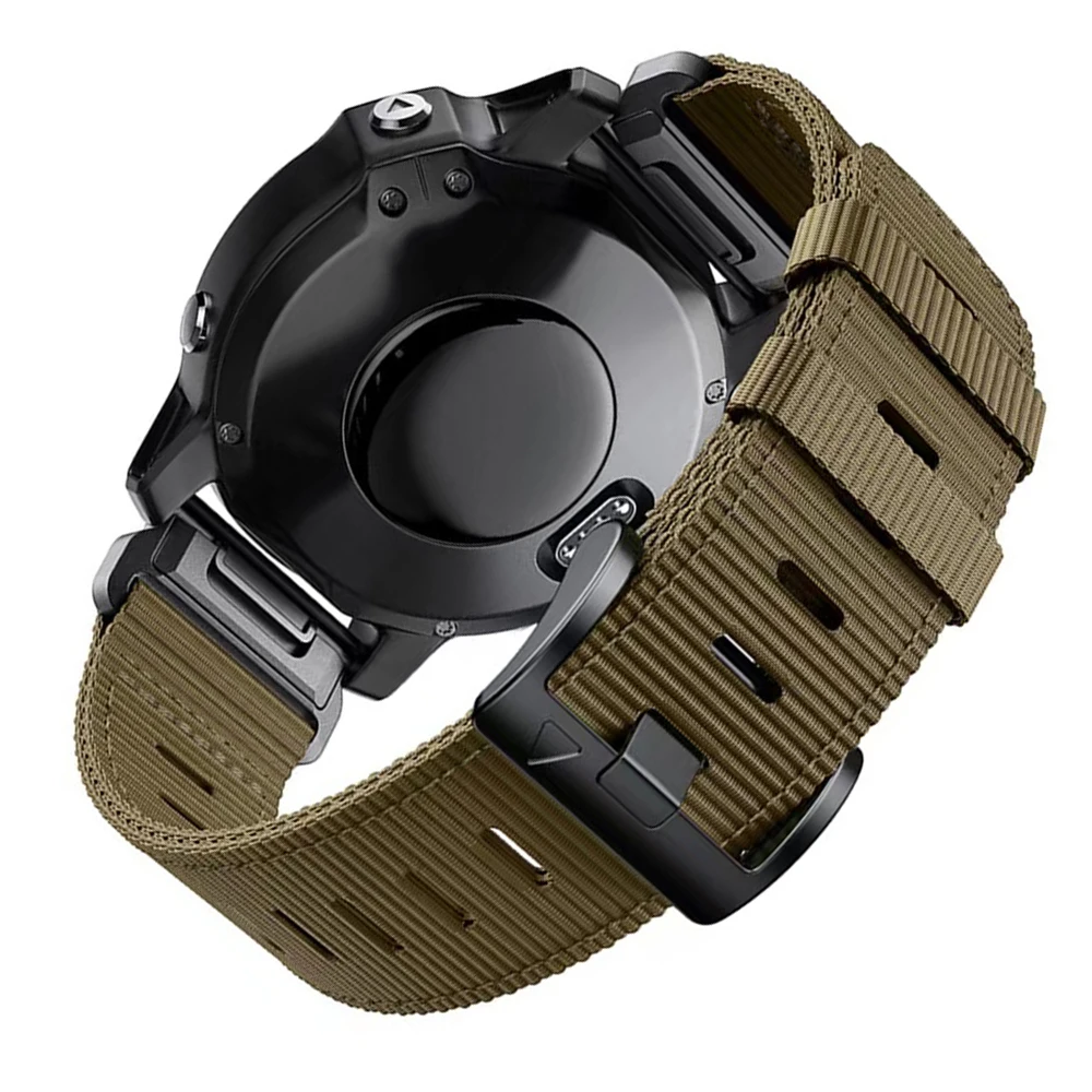 Nylon Sports QuickFit Braided Watch Strap - 22mm/26mm