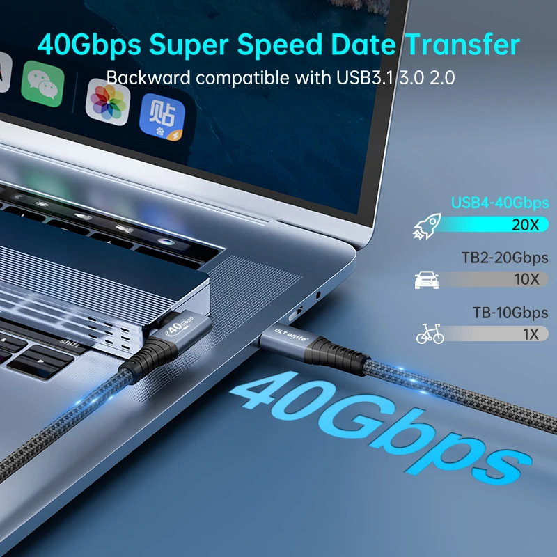 4 Adattatori USB C A USB 3.0 - Compatibili Con MacBook, Galaxy, E Altri Dispositivi USB C