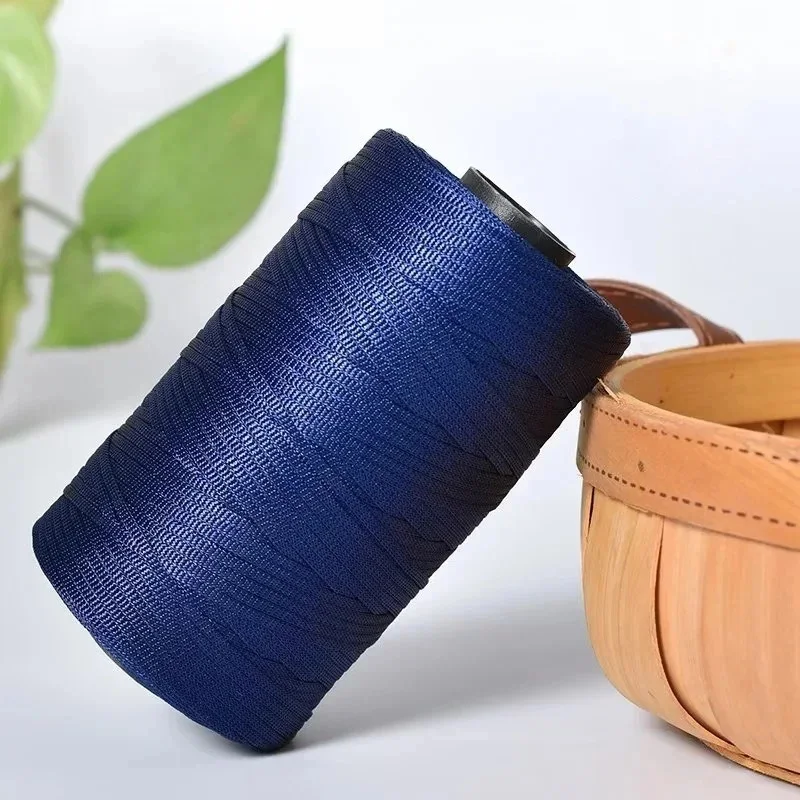 Ice Silk Thread for Summer Crochet – 250g Roll, 2.5mm Thick