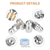Pressure Washer Sewer Jetter Nozzles Kit,With Different Models For 1/4 Inch Pressure Washer Quick Connector 6