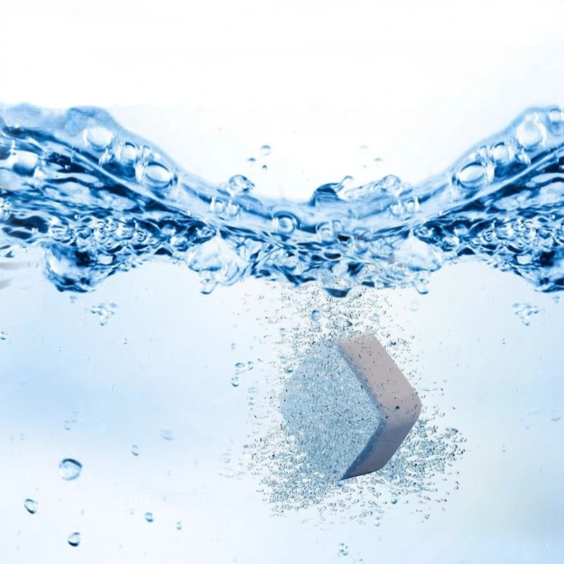 Detergent 4/8/12 PCS Household Cleaning Accessories Washing Machine Cleaning Tablets Effervescent Tablets Cleaner