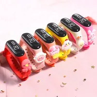 New Cartoon Animal Children LED Electronic Watch Cute Students Clock Simple Life Waterproof Kids Digital Watch Reloj Mujer 2
