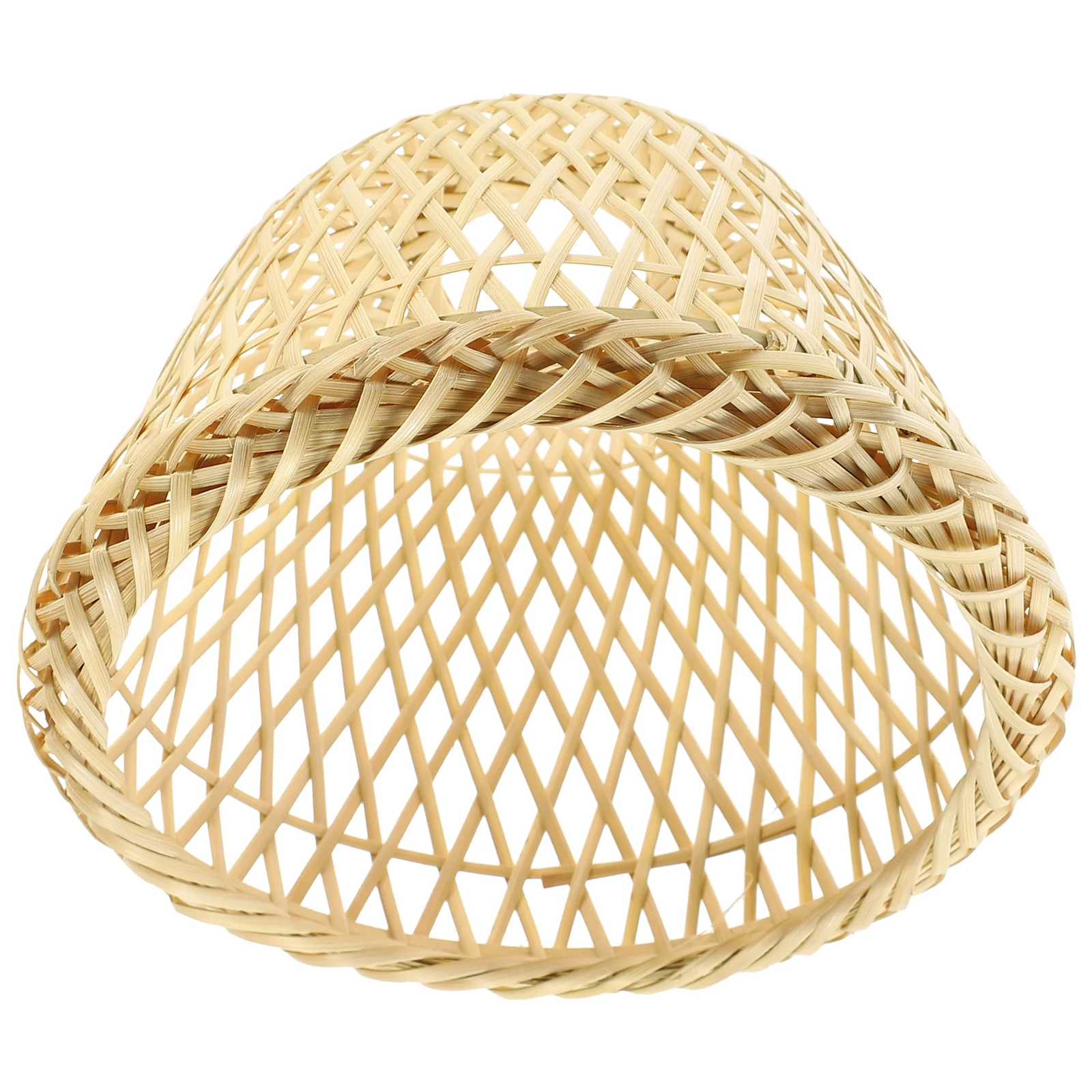 

Exquisite Hand Woven Light Cover Decorative Bamboo Weaving Craft Lampshade