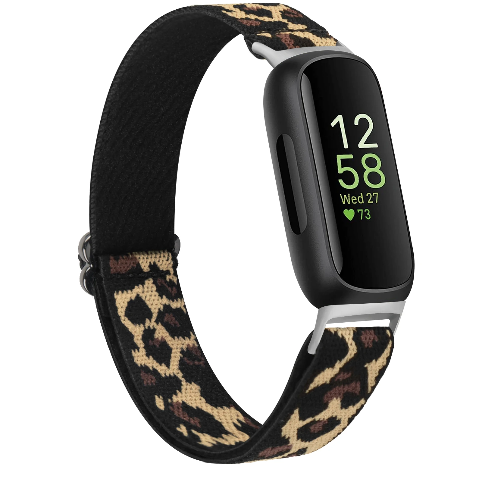 Adjustable Elastic Nylon Strap for Fitbit Watchbands – Replacement Bracelet for Inspire and Ace Series