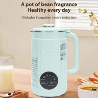 Machine à lait de soja 8-en-1, mixeur programmable avec écran numérique, 12 lames en acier inoxydable, nettoyage automatique, fonction maintien au chaud 8h 2