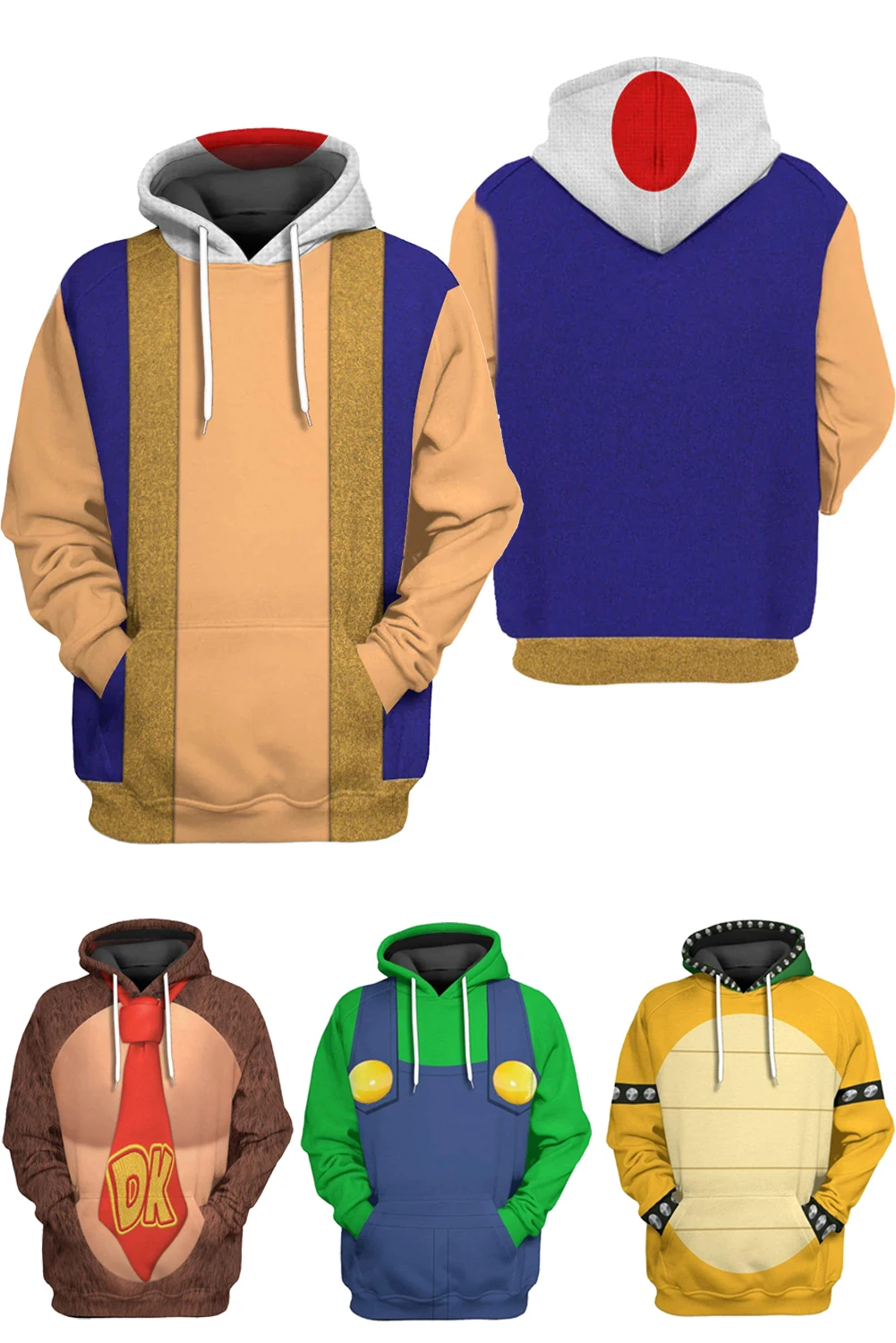 

Толстовка с жабой для косплея, костюм для взрослых, одежда для ролевых игр и фантастических фантазий, Повседневный пуловер, одежда для Хэллоуина, искусственная Маскировка