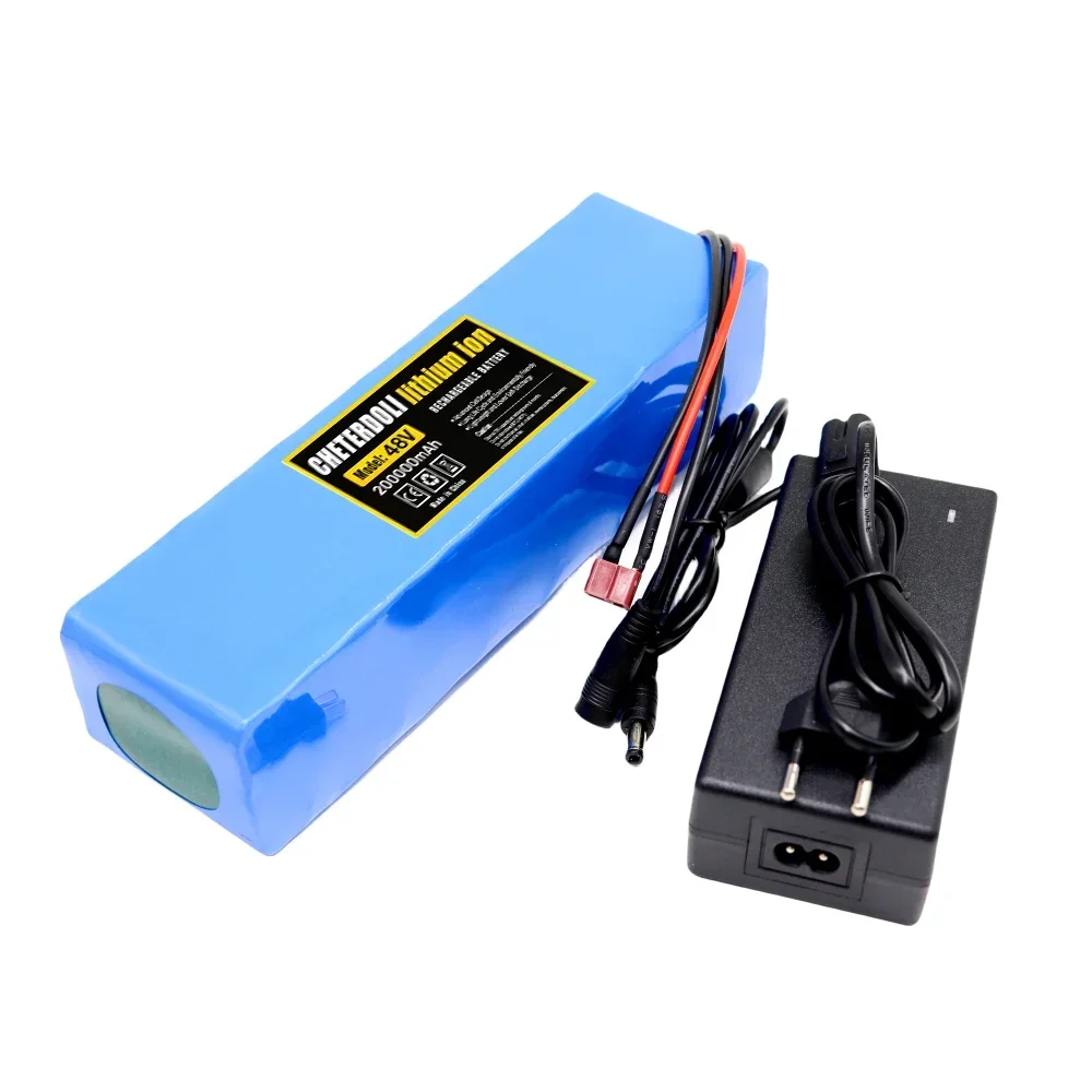 Batteria per E-Bike 48V 20Ah, Pacco Batterie agli Ioni di Litio 18650 13S3P, Kit di Conversione E-Bike Bafang 1000W e Caricabatterie 54.6V 2A + Connettore XT60 - immagine 6