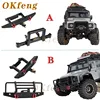 Metal Front and Rear Bumper with Tow Hook for TRX4M Defender 1/18 RC Crawler Car Upgrade Parts Accessories O08 1
