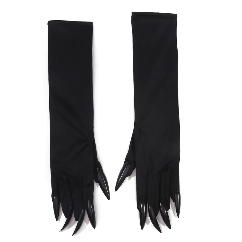 Ghost Claw Gloves - Fashionable Red Halloween Cosplay Gloves
