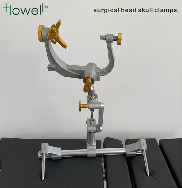 Neurosurgery Skull Clamp & Horseshoe Head Rest Set - Inspital